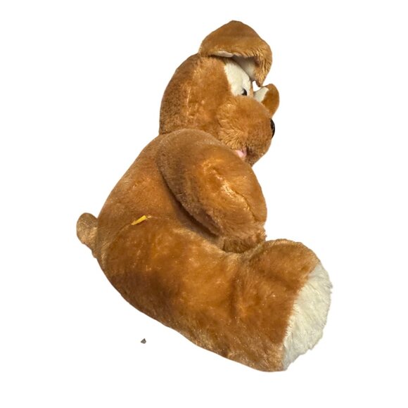 Build-A-Bear Workshop Brown Sugar Plush Sitting Brown Dog Stuffed Animal Soft - Picture 4 of 7